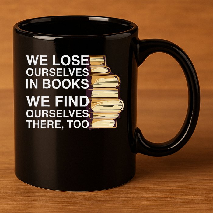 Book Design For A Book Lover 11oz C Handle Ceramic Mug