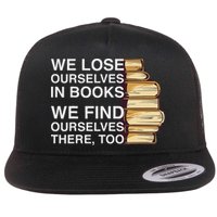 Book Design For A Book Lover Flat Bill Trucker Hat