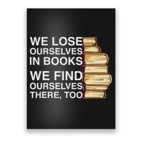 Book Design For A Book Lover Poster