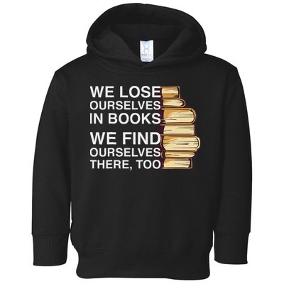 Book Design For A Book Lover Toddler Hoodie