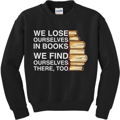 Book Design For A Book Lover Kids Sweatshirt