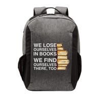 Book Design For A Book Lover Vector Backpack