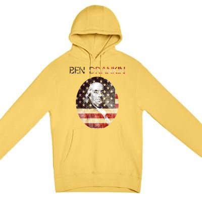 Ben Drankin Funny Gift For Weekend Ing Bbq Gift Premium Pullover Hoodie