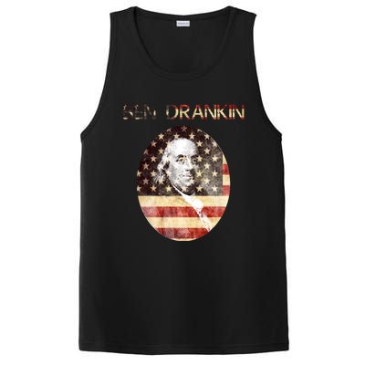 Ben Drankin Funny Gift For Weekend Ing Bbq Gift PosiCharge Competitor Tank