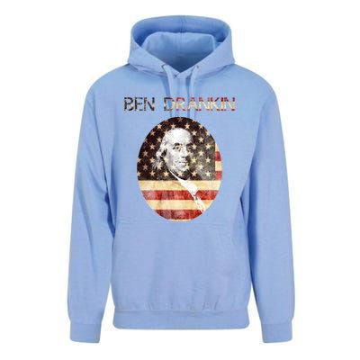 Ben Drankin Funny Gift For Weekend Ing Bbq Gift Unisex Surf Hoodie