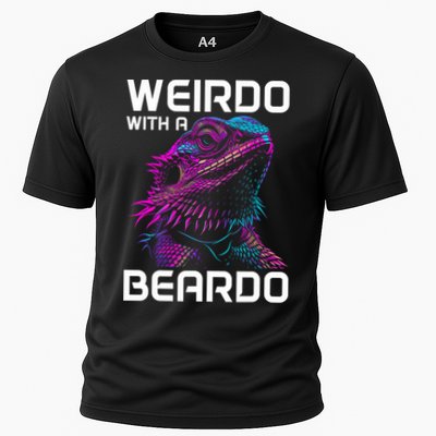 Bearded Dragon Funny Reptile Lover Performance Shirt