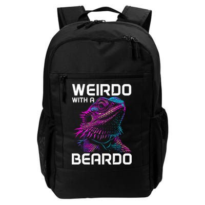Bearded Dragon Funny Reptile Lover Daily Commute Backpack