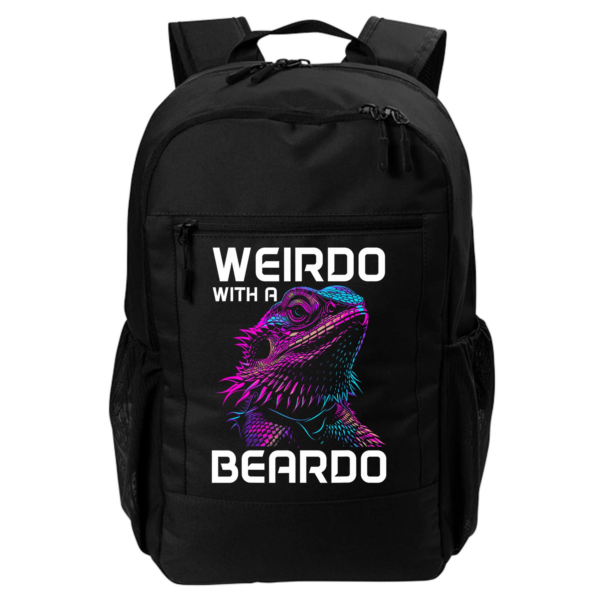 Bearded Dragon Funny Reptile Lover Backpack