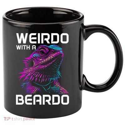 Bearded Dragon Funny Reptile Lover 11oz C Handle Ceramic Mug