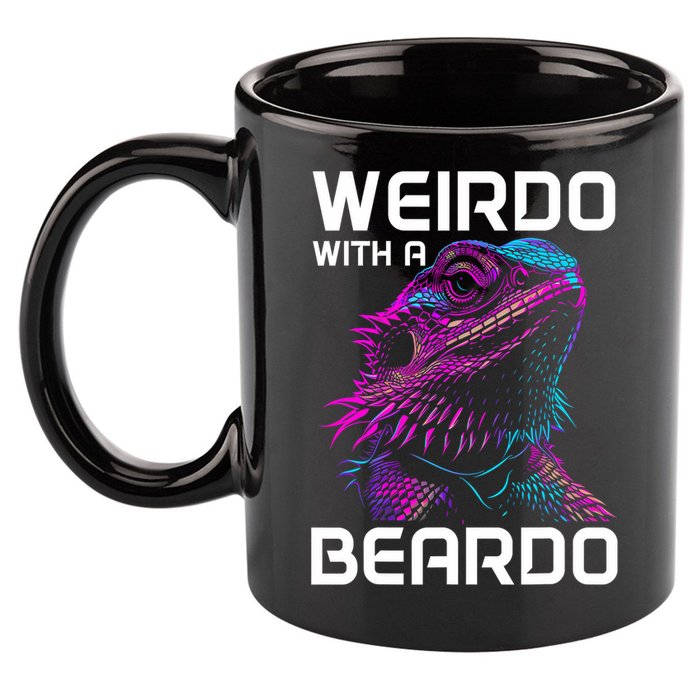 Bearded Dragon Funny Reptile Lover 11oz C Handle Ceramic Mug