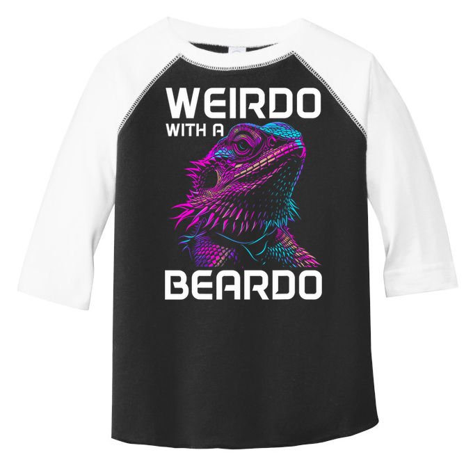 Bearded Dragon Funny Reptile Lover Toddler Fine Jersey T-Shirt