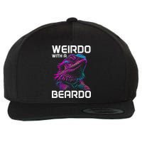 Bearded Dragon Funny Reptile Lover Wool Snapback Cap
