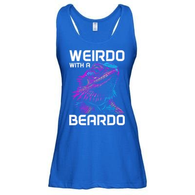 Bearded Dragon Funny Reptile Lover Ladies Essential Flowy Tank