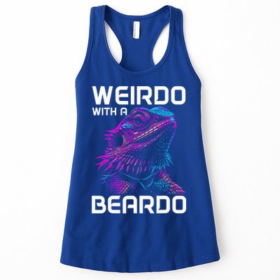 Bearded Dragon Funny Reptile Lover Womens Tank Top
