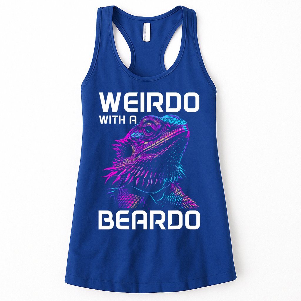Bearded Dragon Funny Reptile Lover Womens Tank Top