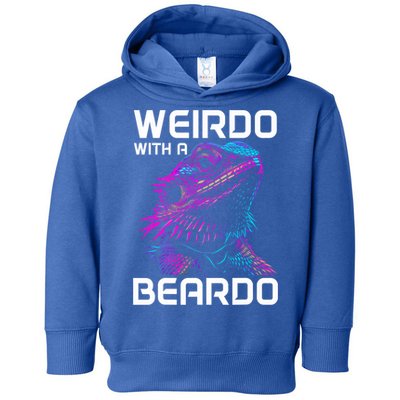 Bearded Dragon Funny Reptile Lover Toddler Hoodie