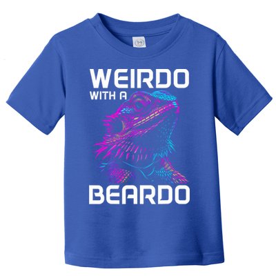 Bearded Dragon Funny Reptile Lover Toddler T-Shirt