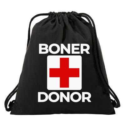 Boner Donor Funny Halloween Drawstring Bag