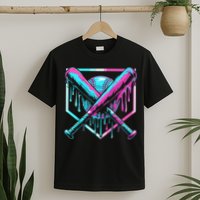 Baseball Drip For Ice Cream Drip T-Shirt