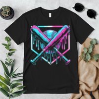 Baseball Drip For Ice Cream Drip Premium T-Shirt
