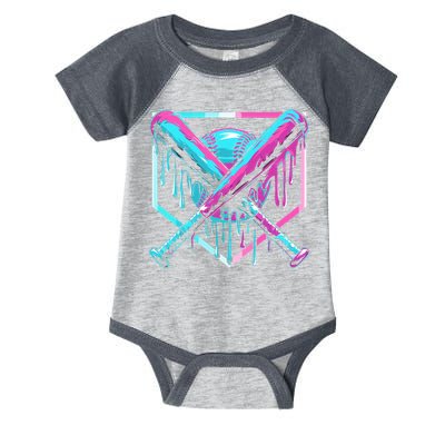 Baseball Drip For Ice Cream Drip Infant Baby Jersey Bodysuit