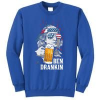 Ben Drankin Funny 4th Of July Sarcastic Benjamin Franklin Funny Gift Sweatshirt