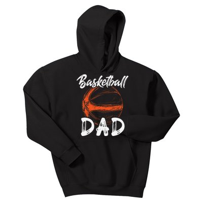 Basketball Dad For Family Matching Basketball Ballers Kids Hoodie