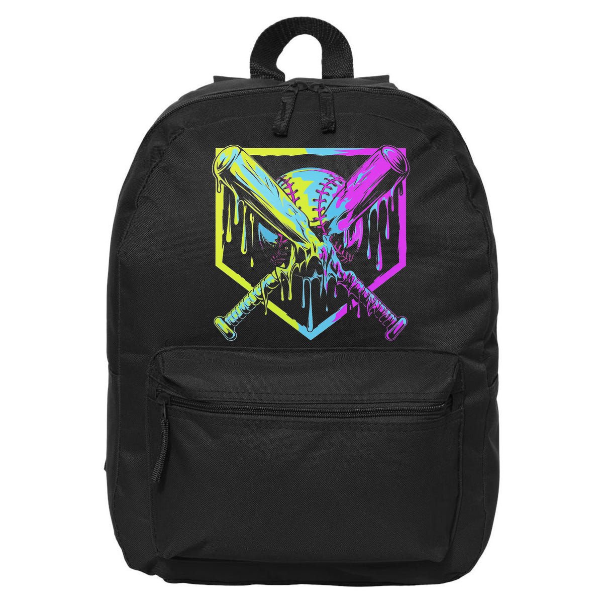 Baseball Drip For Ice Cream Drip Baseball 16 in Basic Backpack