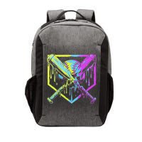Baseball Drip For Ice Cream Drip Baseball Vector Backpack
