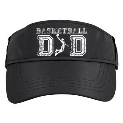 Basketball Dad Fathers Day Gift For Daddy Papa Father Adult Drive Performance Visor