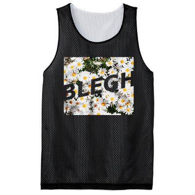 BLEGH Daisy Flower Collection Mesh Reversible Basketball Jersey Tank