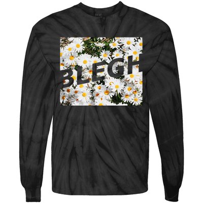 BLEGH Daisy Flower Collection Tie-Dye Long Sleeve Shirt