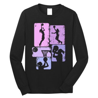 Basketball Dad For Family Matching Basketball Ballers Long Sleeve Shirt