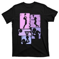 Basketball Dad For Family Matching Basketball Ballers T-Shirt