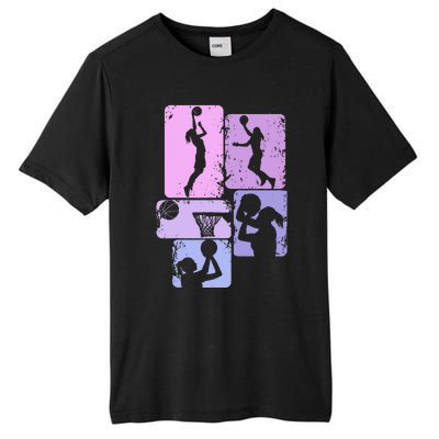 Basketball Dad For Family Matching Basketball Ballers Tall Fusion ChromaSoft Performance T-Shirt