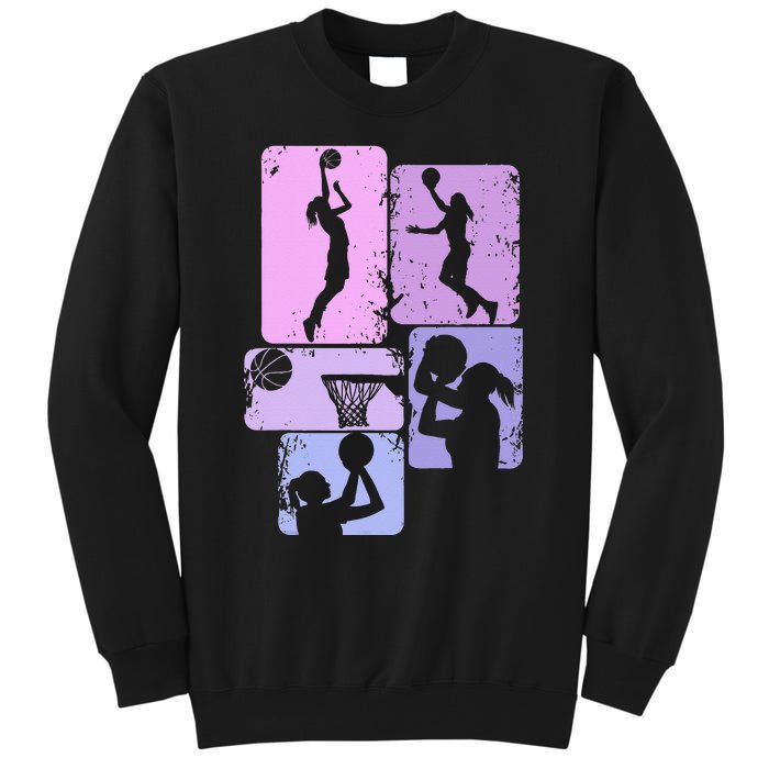 Basketball Dad For Family Matching Basketball Ballers Tall Sweatshirt