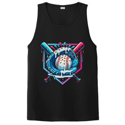Baseball Drip For Ice Cream Drip Baseball PosiCharge Competitor Tank