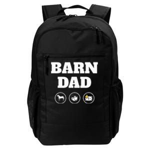 Barn Dad Funny Horse Dad Daily Commute Backpack