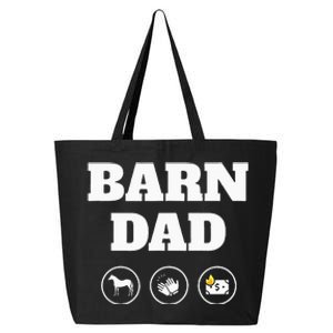 Barn Dad Funny Horse Dad 25L Jumbo Tote