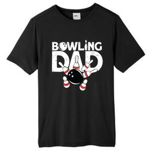 Bowling Dad Funny Bowling Player Bowler Bowling Great Gift Tall Fusion ChromaSoft Performance T-Shirt