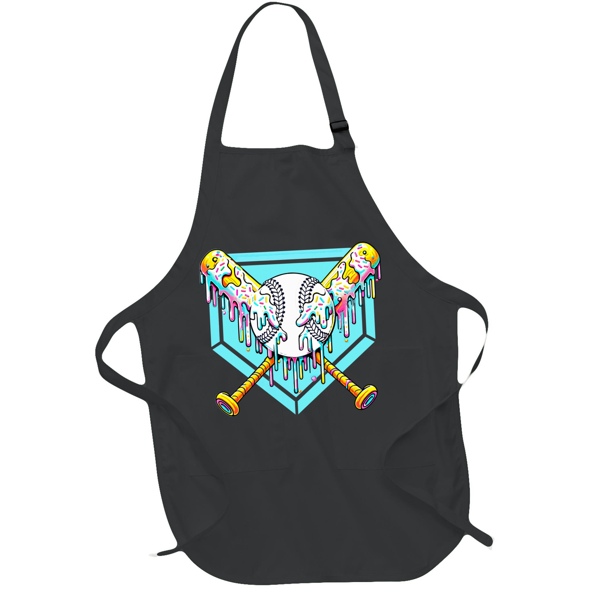 Baseball Drip For Ice Cream Drip Yout.h Baseball Apron