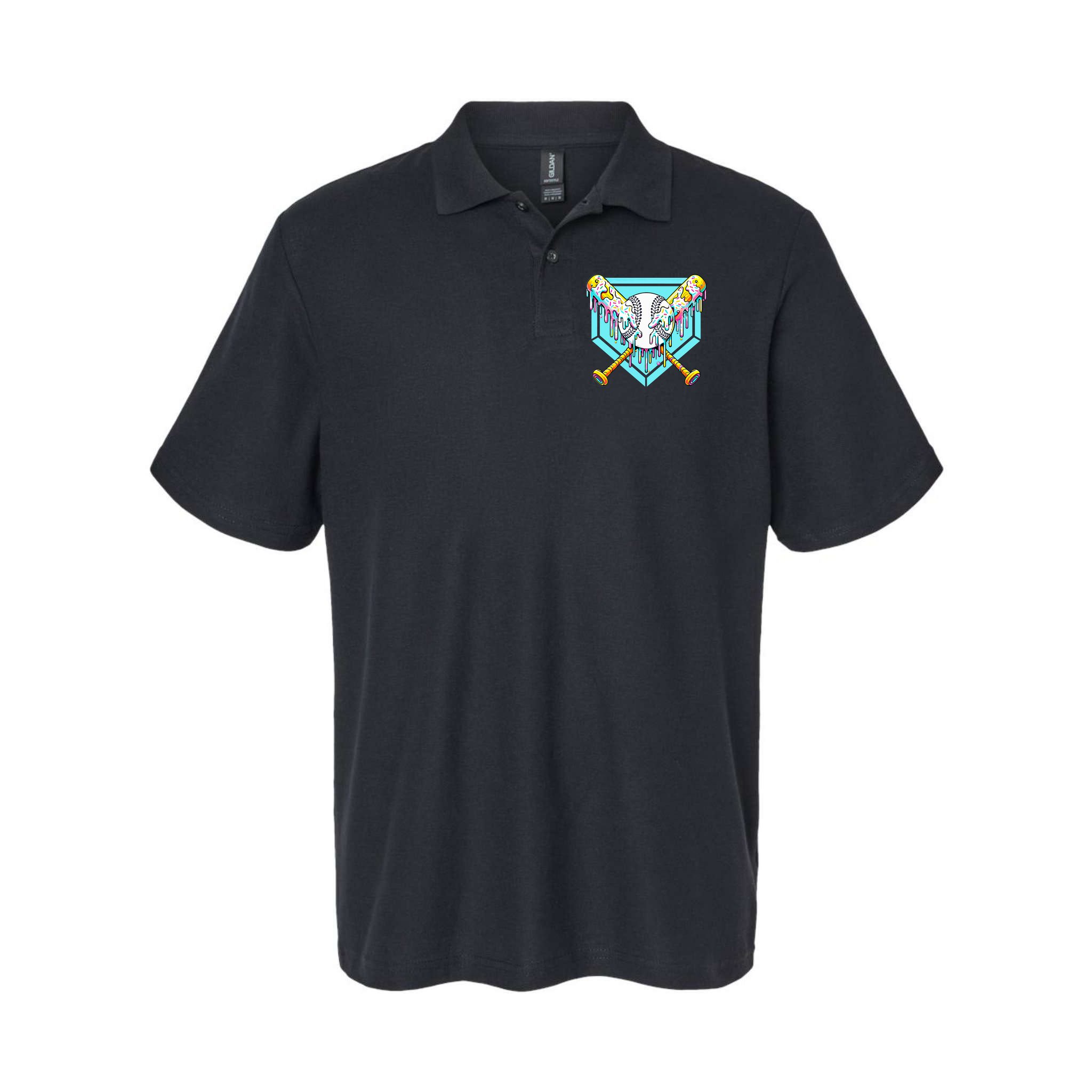 Baseball Drip For Ice Cream Drip Yout.h Baseball Polo