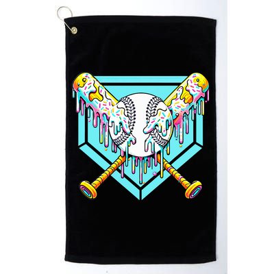 Baseball Drip For Ice Cream Drip Yout.h Baseball Golf Towel