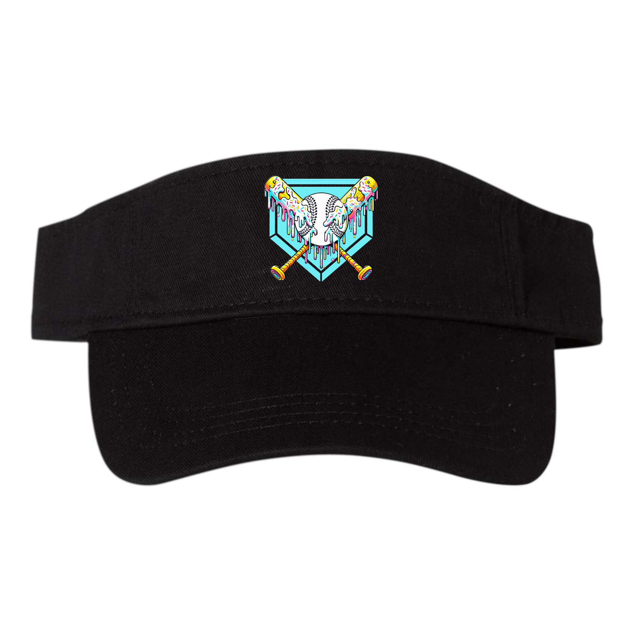 Baseball Drip For Ice Cream Drip Yout.h Baseball Visor