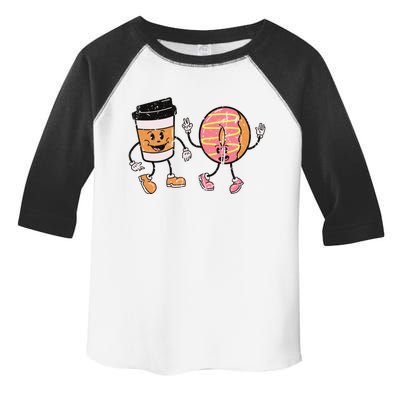 Breakfast Design Funny Coffee Meets Bagels Food Lover Funny Gift Cool Gift Toddler Fine Jersey T-Shirt