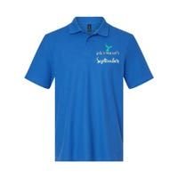 Birthday Daughter Funny Gift Mermaids Are Born In September Gift Softstyle Adult Sport Polo