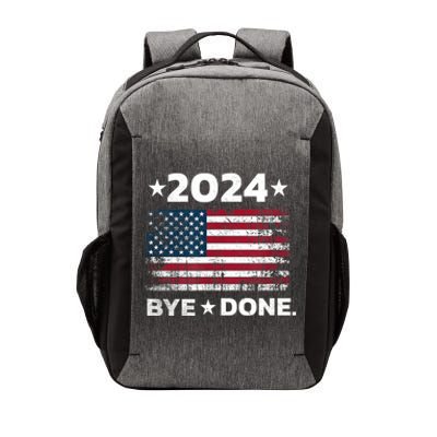 Bye Done Funny Political Election Trump 2024 Vector Backpack