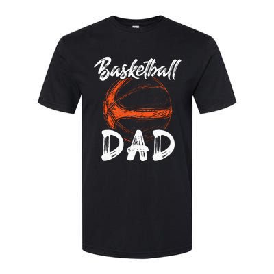 Basketball Dad For Men Family Matching Basketball Ballers Softstyle® CVC T-Shirt