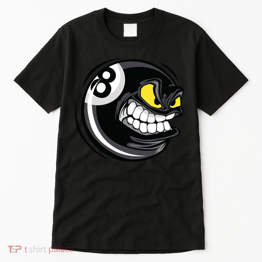 Billiards Dad Funny 8 Ball Angry Billiards Gift For Father’s Day Tall T-Shirt