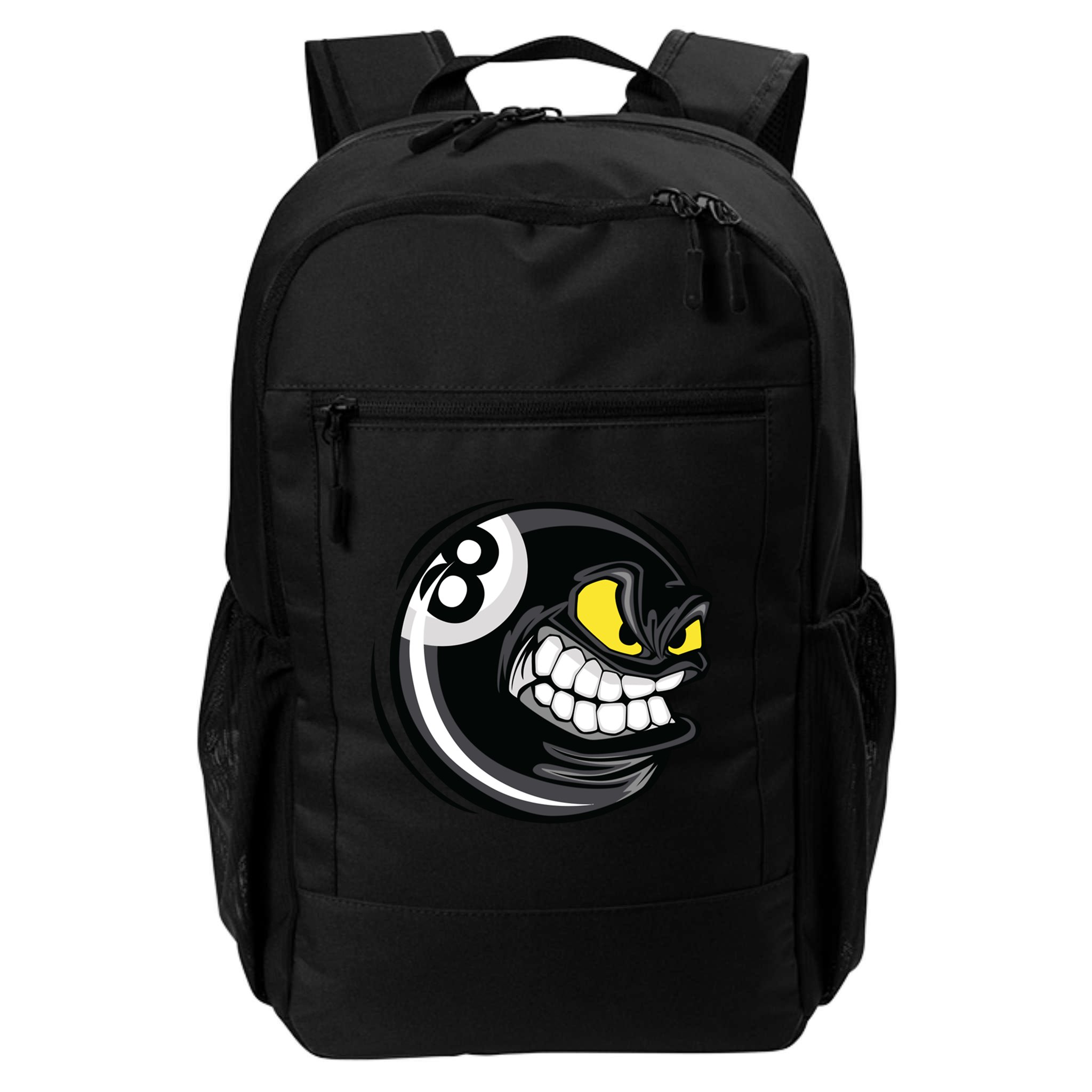 Billiards Dad Funny 8 Ball Angry Billiards Gift For Father’s Day Backpack
